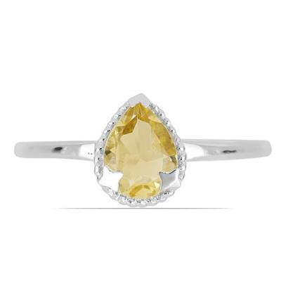 BUY REAL GARNET GEMSTONE RING IN STERLING SILVER